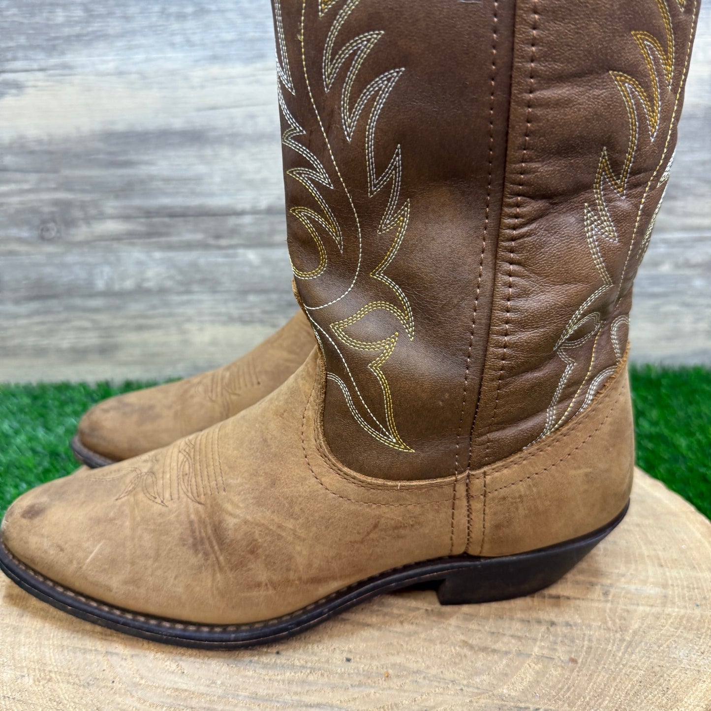 Laredo Women - Size 9M - Brown Western Cowboy Boots Style 5742