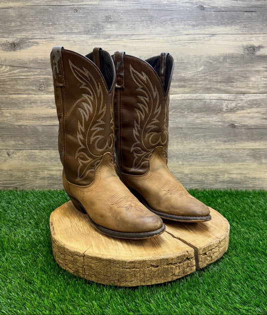 Laredo Women - Size 9.5M - Brown Cowboy Boots Style 5742