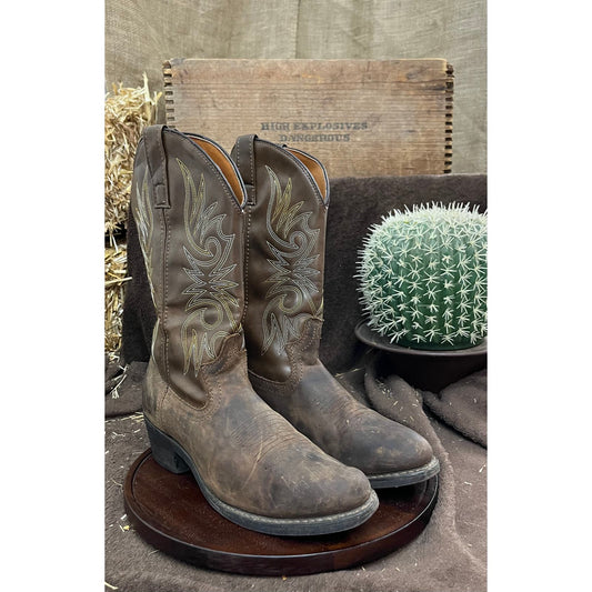 Laredo Men - Size 8.5D - Brown Cowboy Boots Style 4242