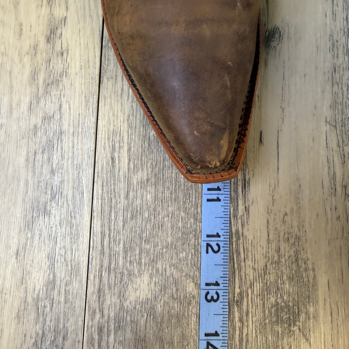 Nocona Women - Size 7B - Brown Oklahoma State University Snip Toe Cowboy Boots
