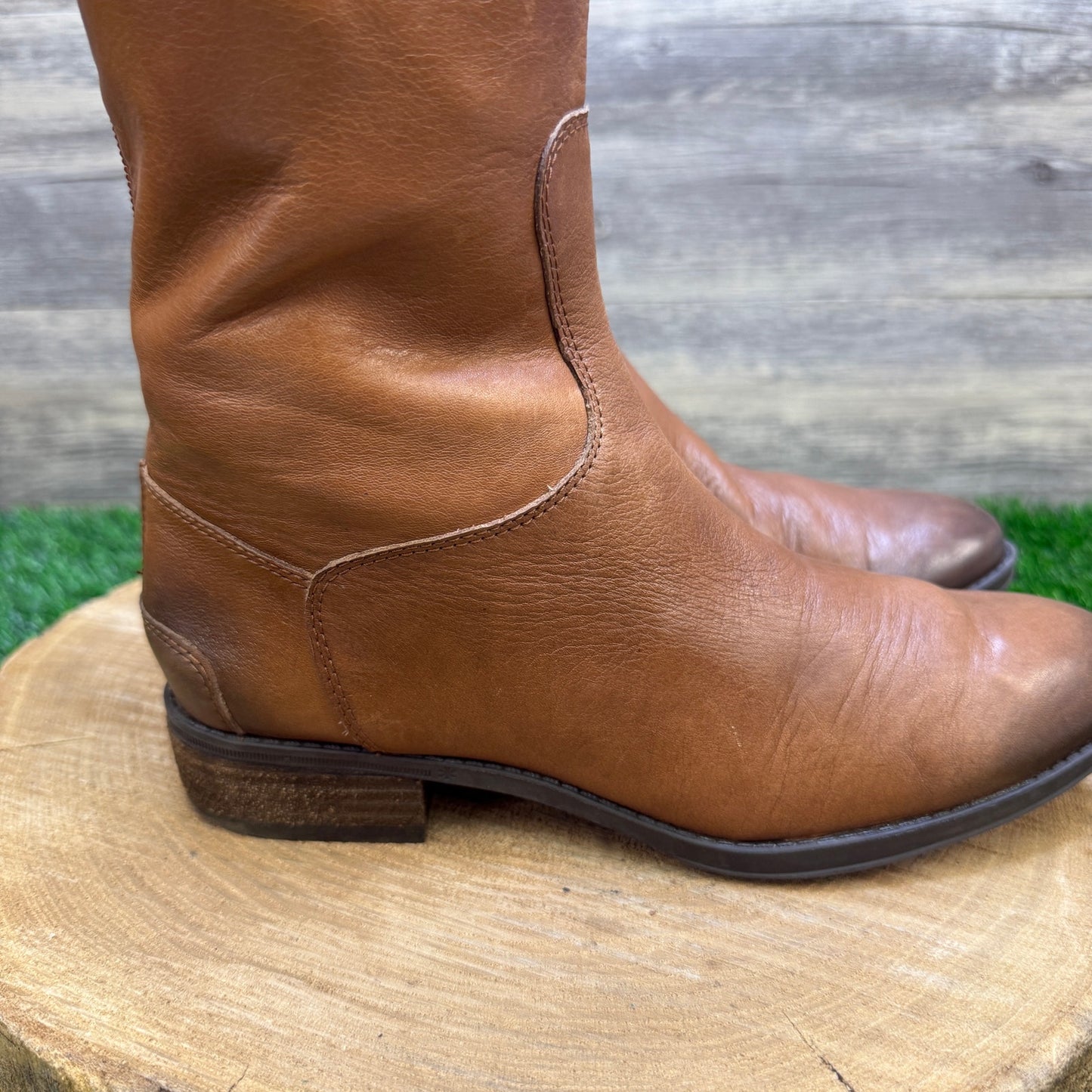 Sam Edelman Women - Size 6.5M - Tan Tall Riding Boots Style Penny