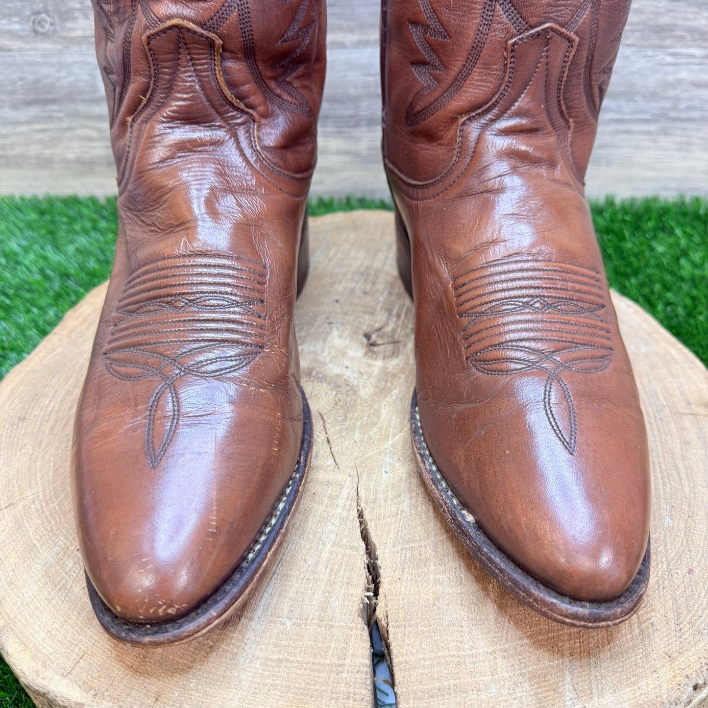 Dan Post Men - Size 8D - Brown Western Cowboy Boots DP2111