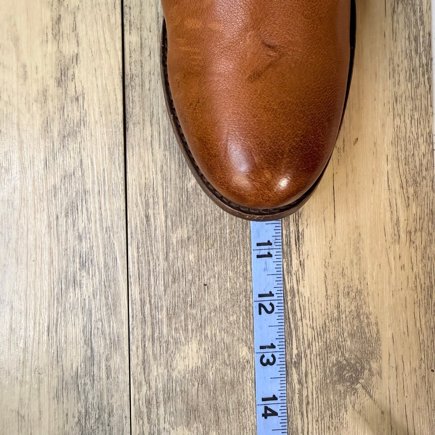 Frye Women - Size 7.5B - Cognac Melissa Pull On Cowboy Boots 3475456