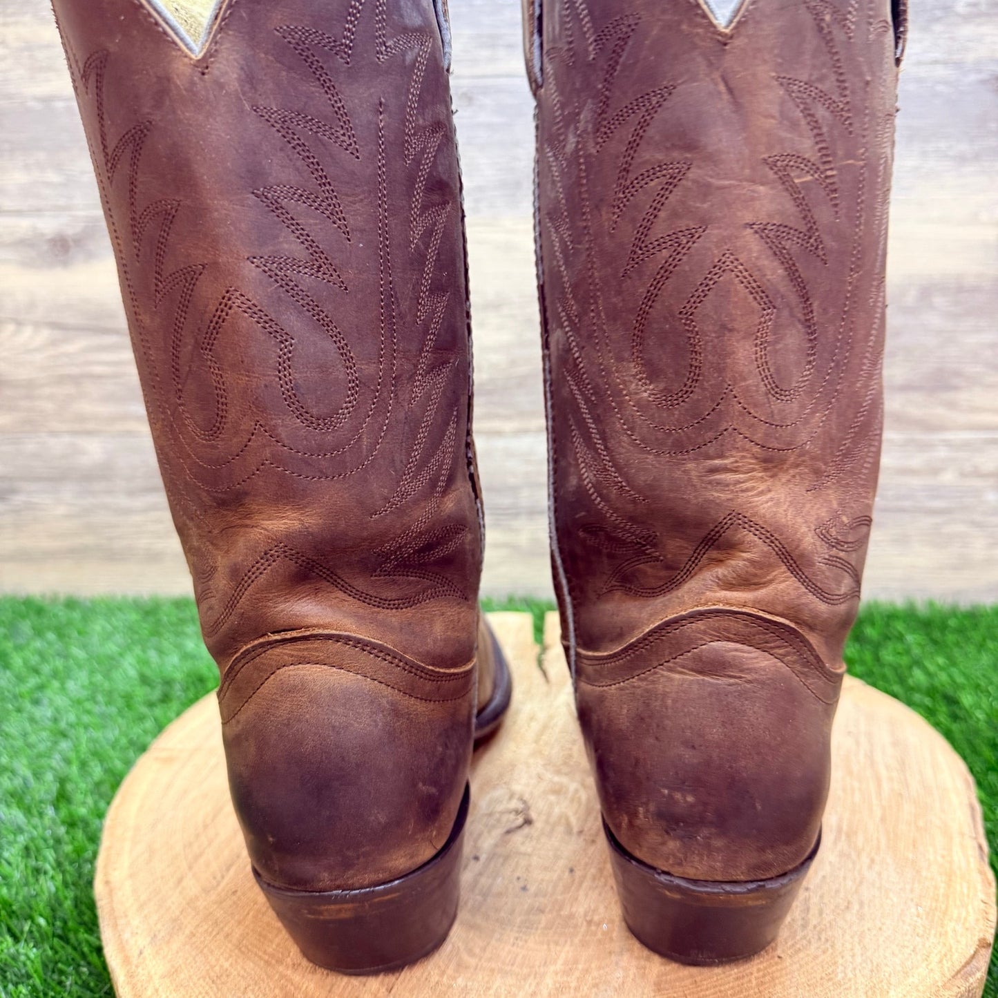 Durango Women - Size 7.5M - Brown Western Cowboy Boots RD4112