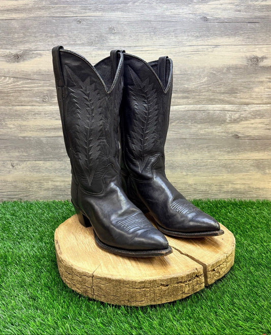 J Chisholm - Size 10M - Black Cowboy Boots D820