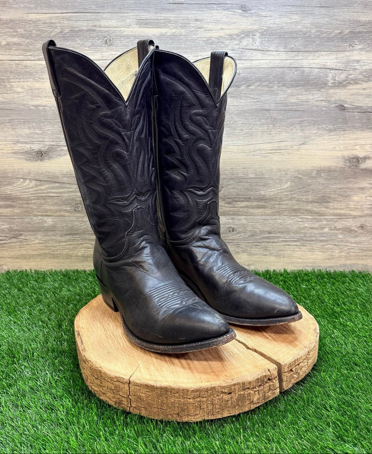 Durango Men - Size 10.5EE - Black Western Cowboys Boots SW1550