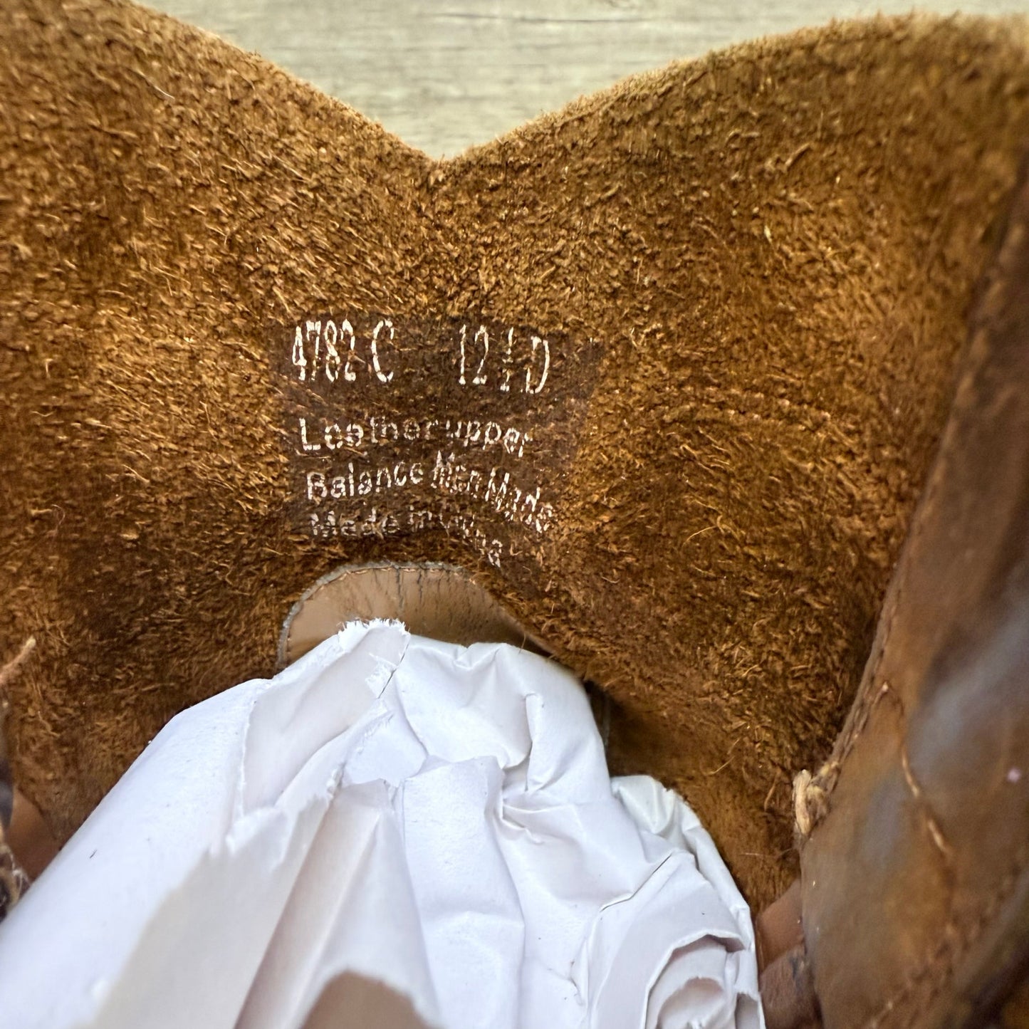 Justin Youth - Size 12.5D - Brown Soft Leather Cowboy Boots 4782C