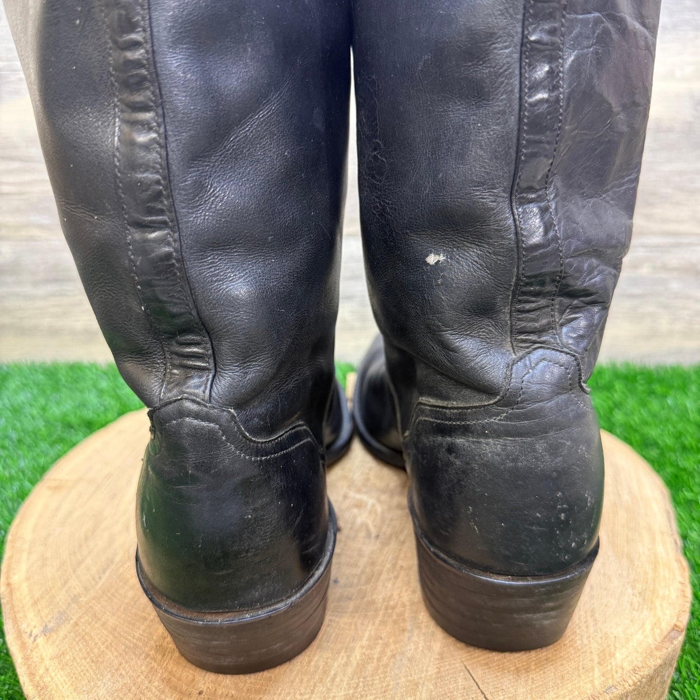 El Dorado Men - Size 10D - Black Western Cowboy Boots