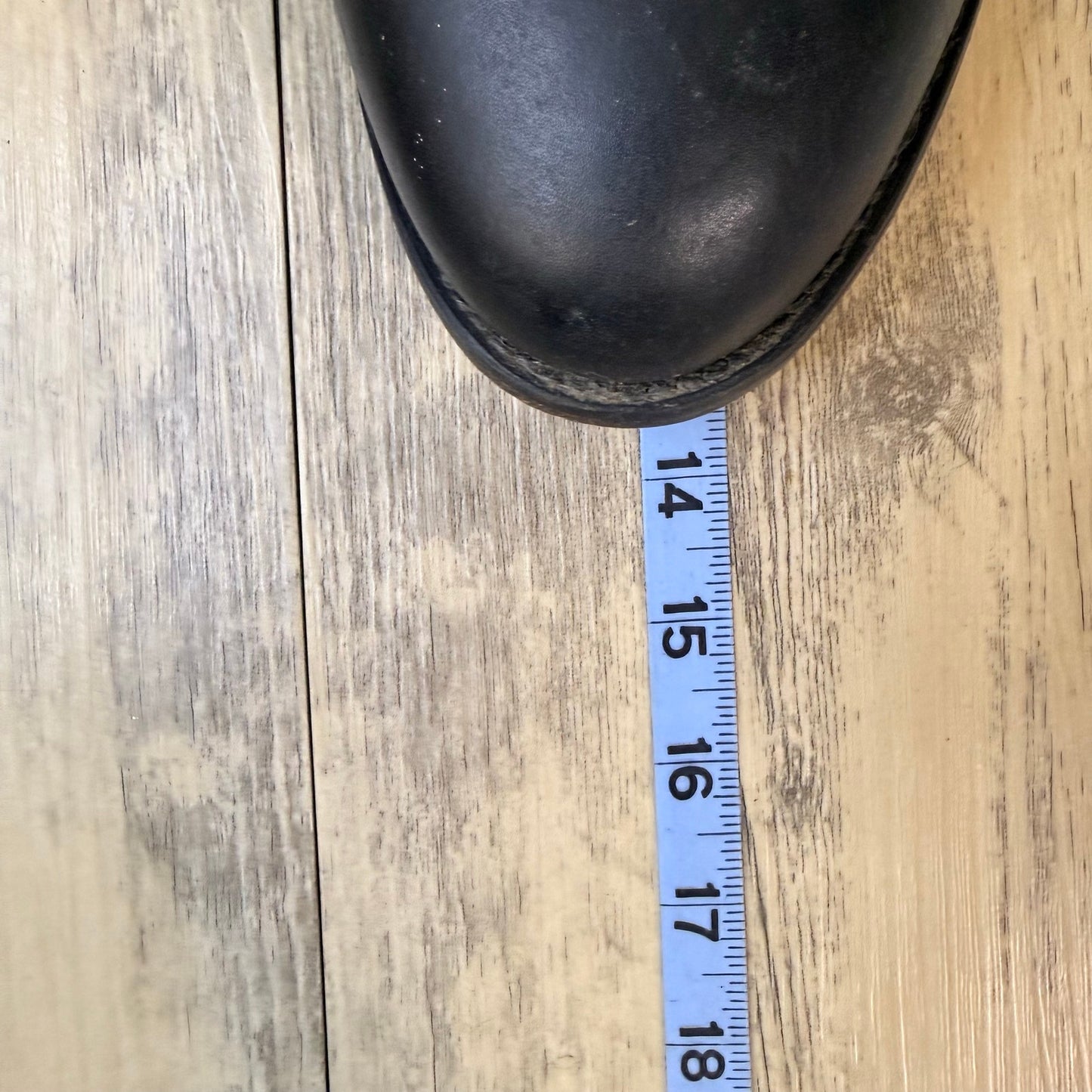 Justin Women - Size 14EE - Black Roper Western Cowboy Boots 3133