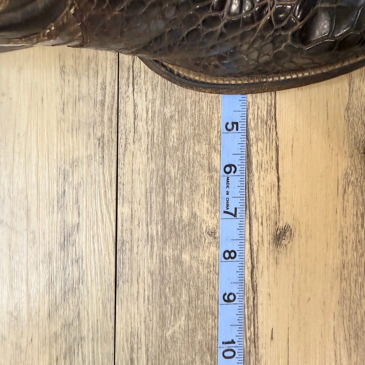 Justin Men - Size 10D - Vintage Chocolate Preban Sea Turtle Cowboy Boots 9202
