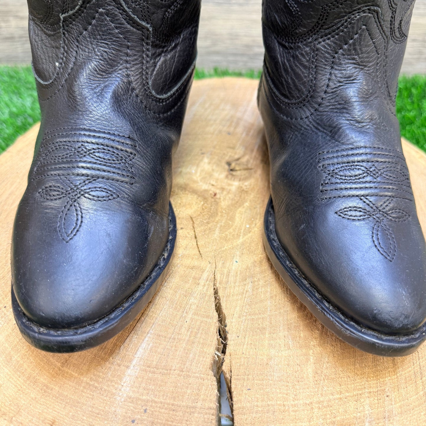 Smoky Mountain Youth - Size 2D - Black Cowboy Boots 3032C