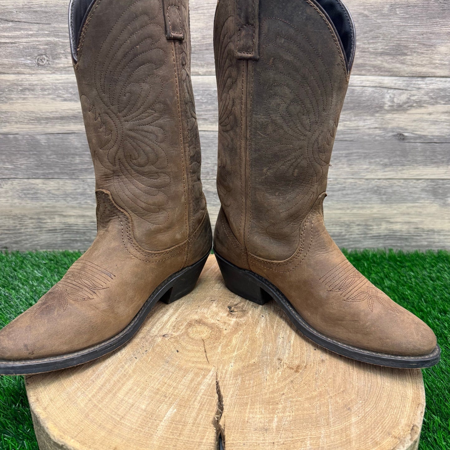 Masterson Women - Size 6M - Brown Cowboy Boots Style RB7440