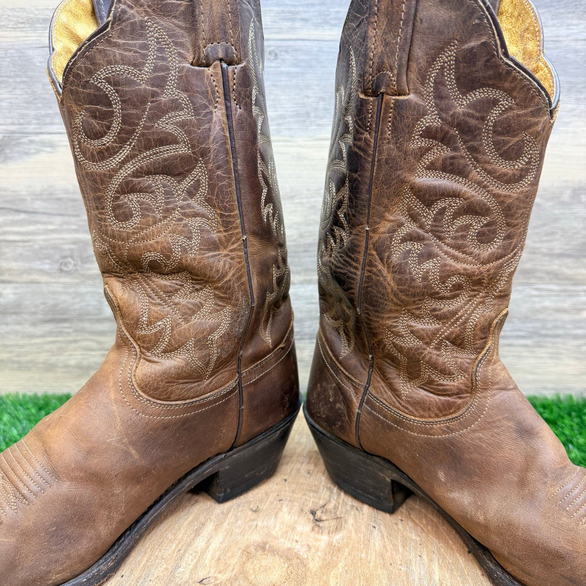 Dan Post Women - Size 8M - Brown Western Cowboy Boots DP22232
