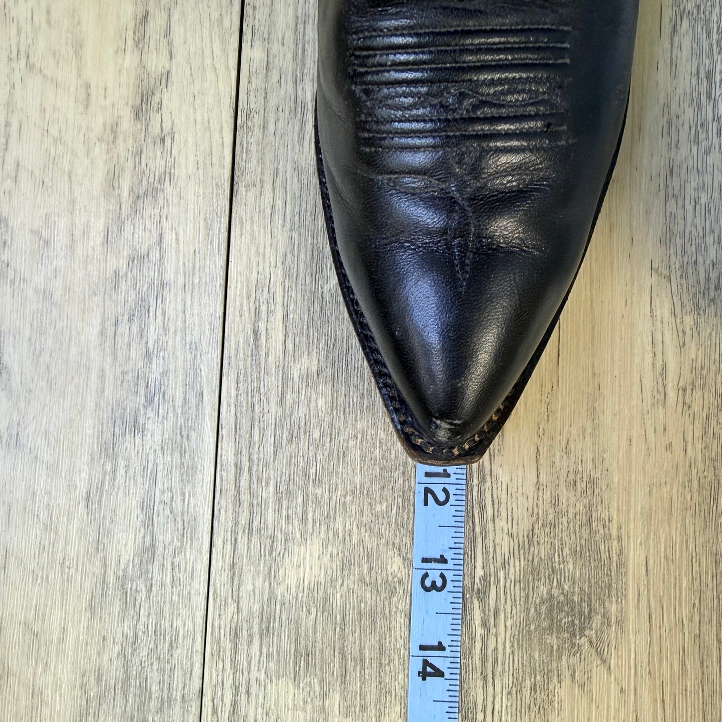 J Chisholm - Size 10M - Black Cowboy Boots D820