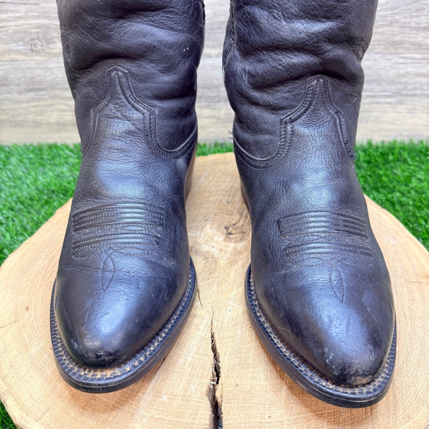 Ariat Men - Size 7.5D - Black Heritage Sedona Western Cowboy Boots 34601