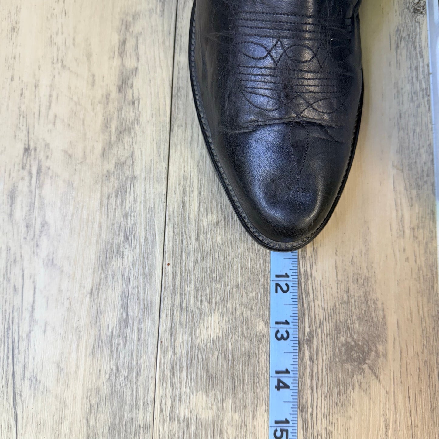 Laredo Men - Size 9D - Black Cowboy Boots 10406