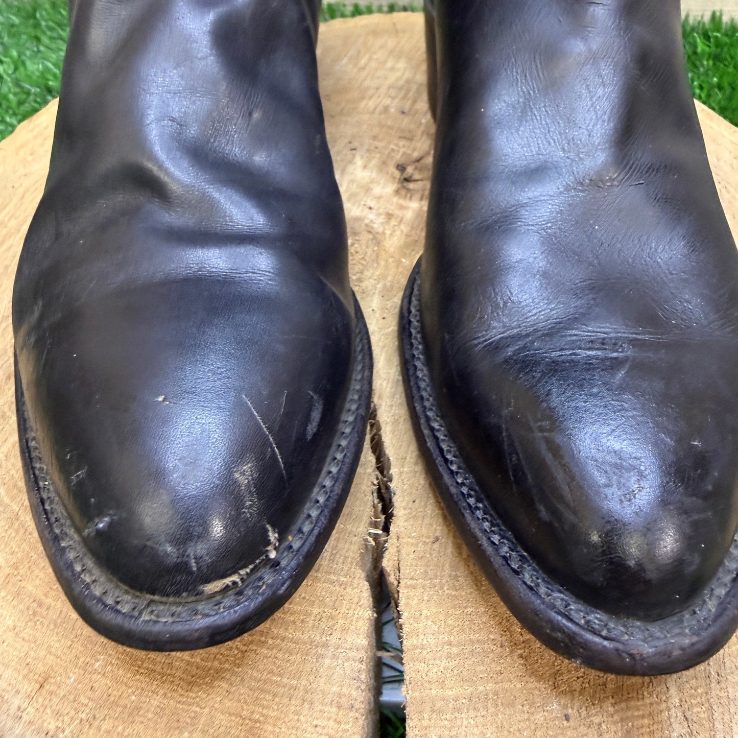 El Dorado Men - Size 10D - Black Western Cowboy Boots