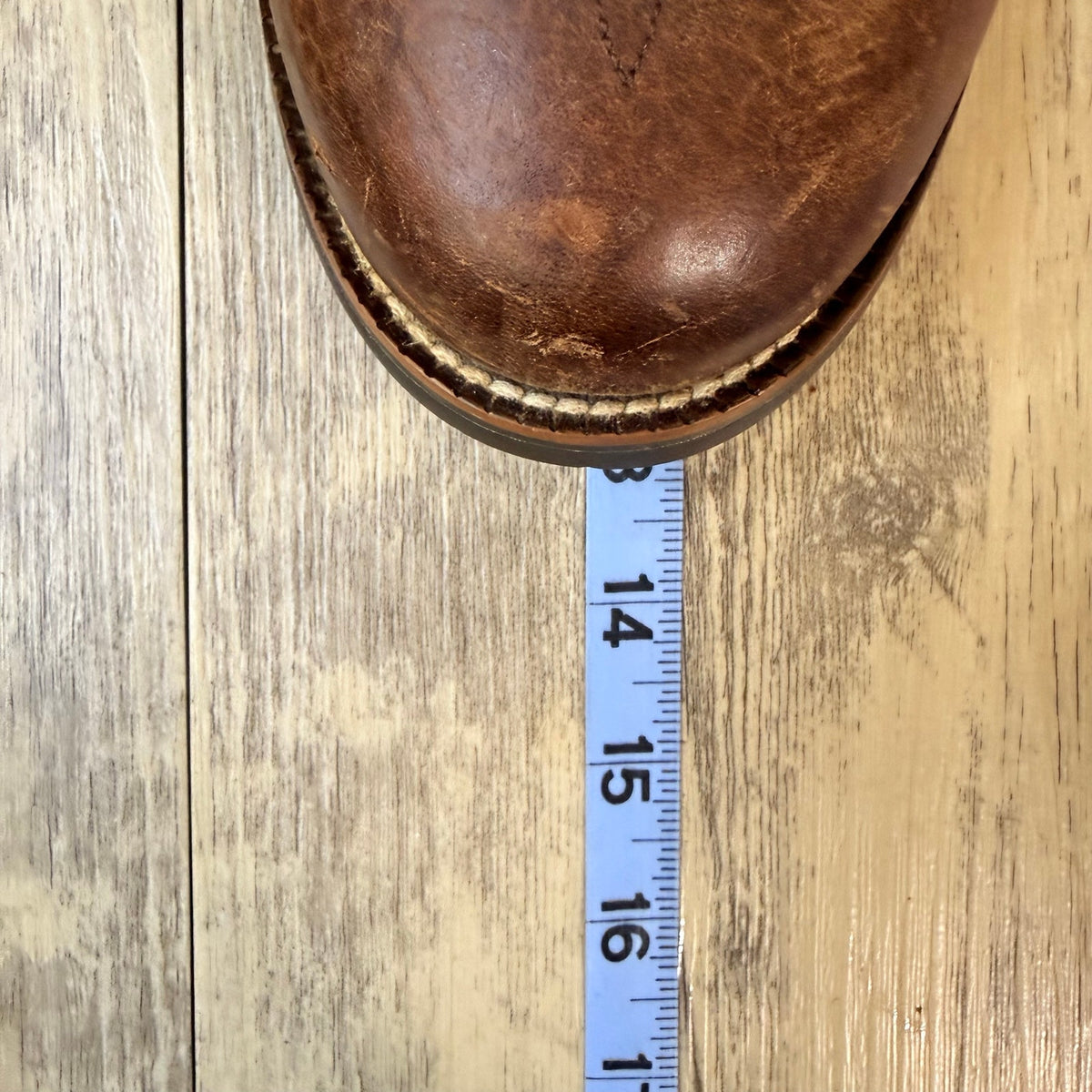 Justin Men - Size 10.5D - Brown Stampede Western Cowboy Boots 7200