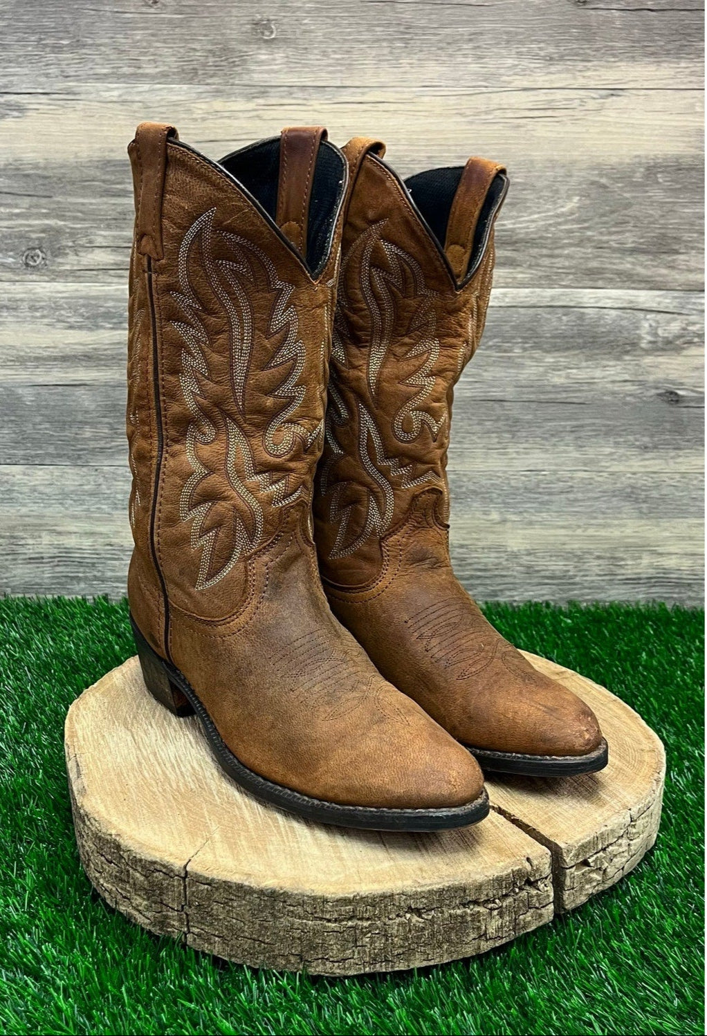 Laredo Men - Size 8.5D - Brown Cowboy Boots Style 68392