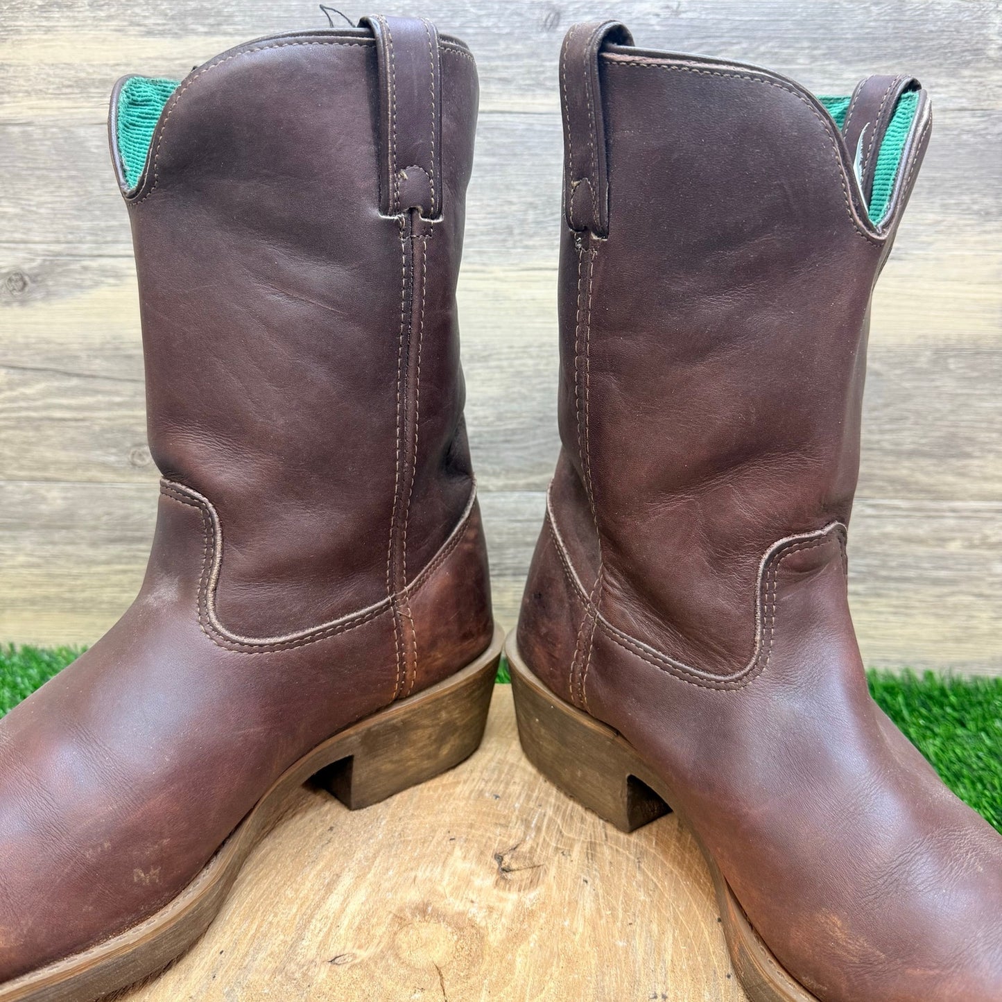 Georgia Men - Size 12EE - Brown Farm and Ranch Cowboy Boots