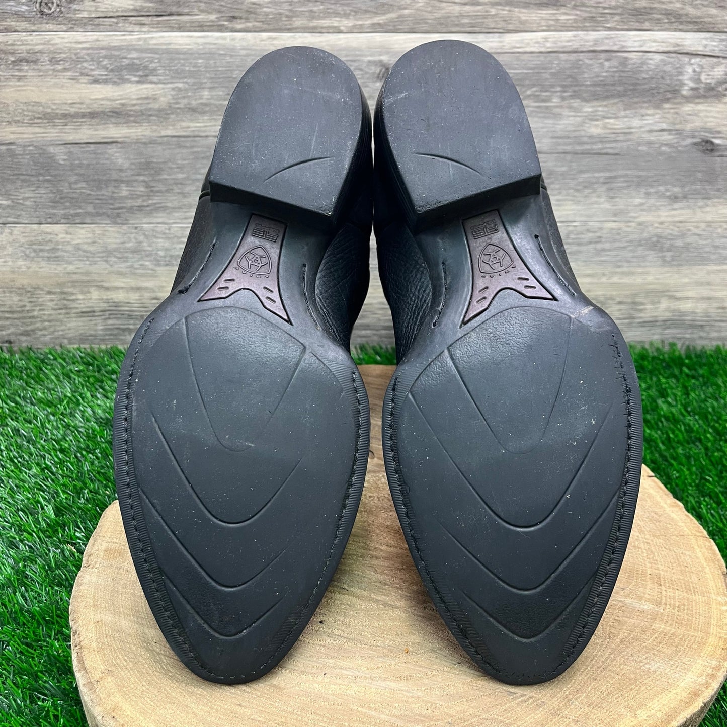 Ariat Men - Size 10EE - Black Heritage Cowboy Boots Style 10002218