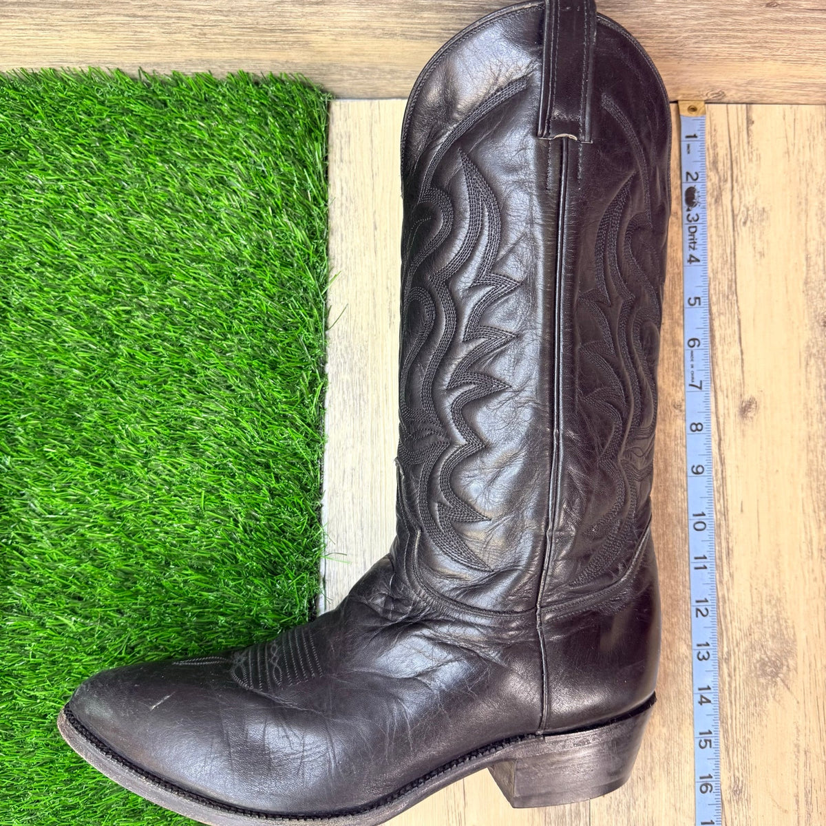 Durango Men - Size 10.5EE - Black Western Cowboys Boots SW1550