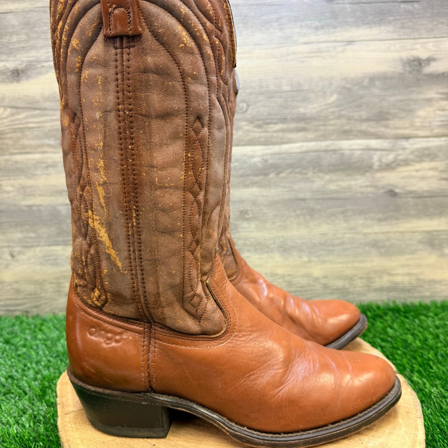 Acme Men - Size 8E - Brown Dingo Cowboy Boots 71001 5945