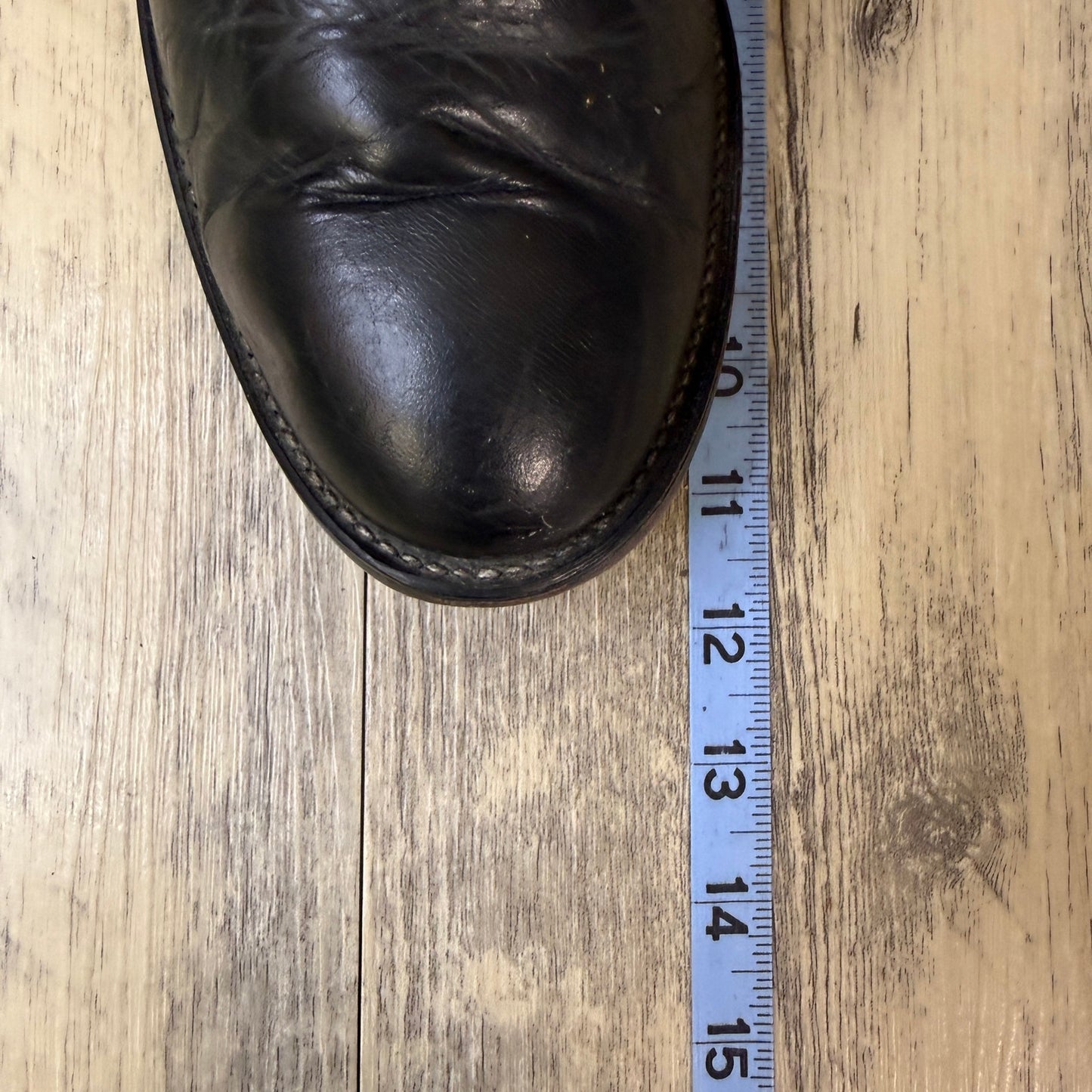 Laredo Men - Size 9.5EE - Vintage Black Roper Western Cowboy Boots Style 7902