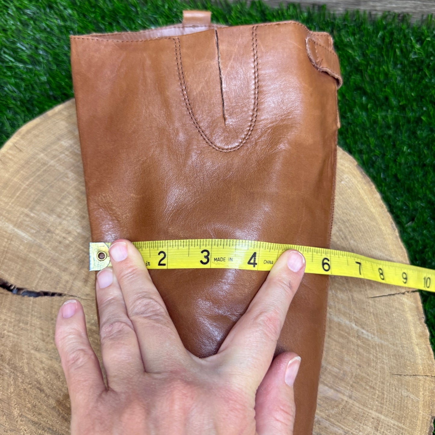 Sam Edelman Women - Size 6.5M - Tan Tall Riding Boots Style Penny