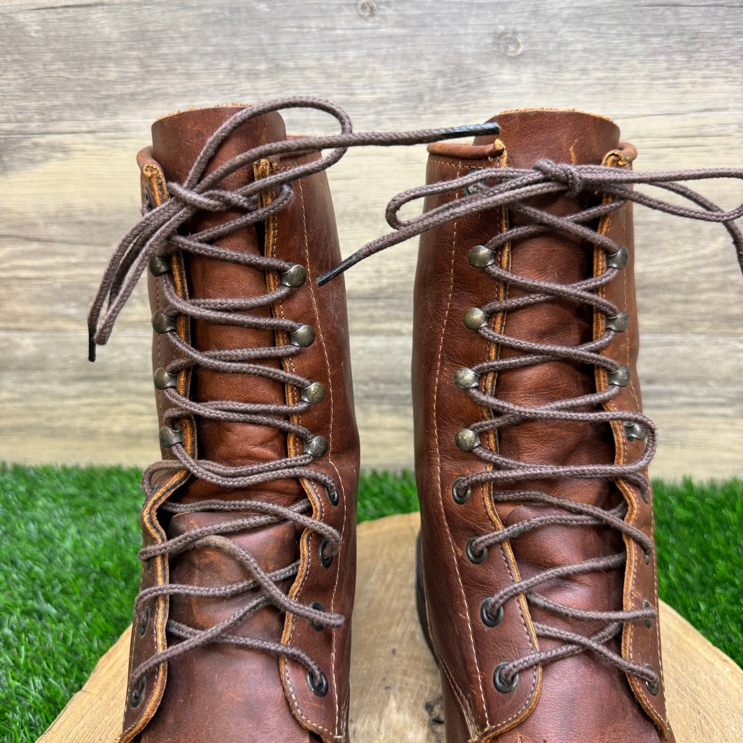Durango Men - Size 11D - Brown Lace Up Cowboy Boots Style DB735