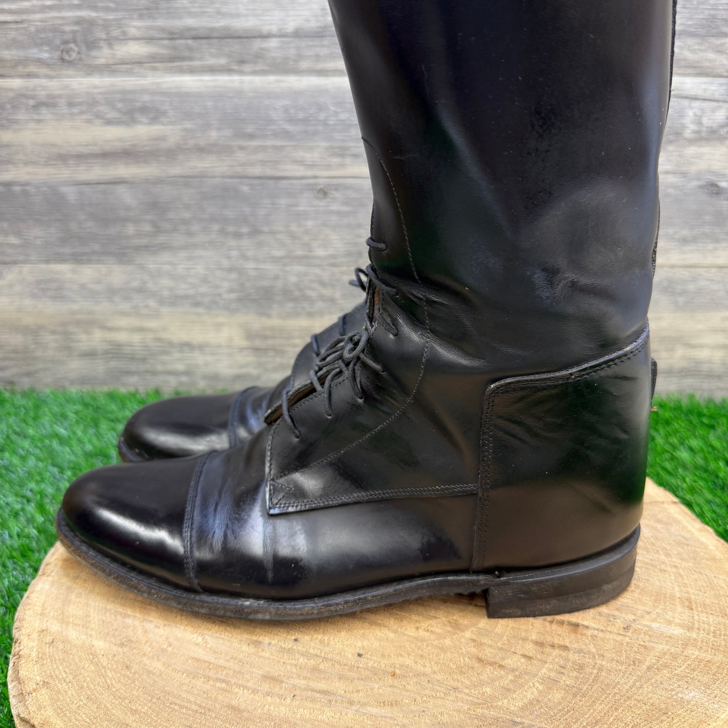 The Effingham Women - Size 8.5M - Black Riding Boots Style 200L