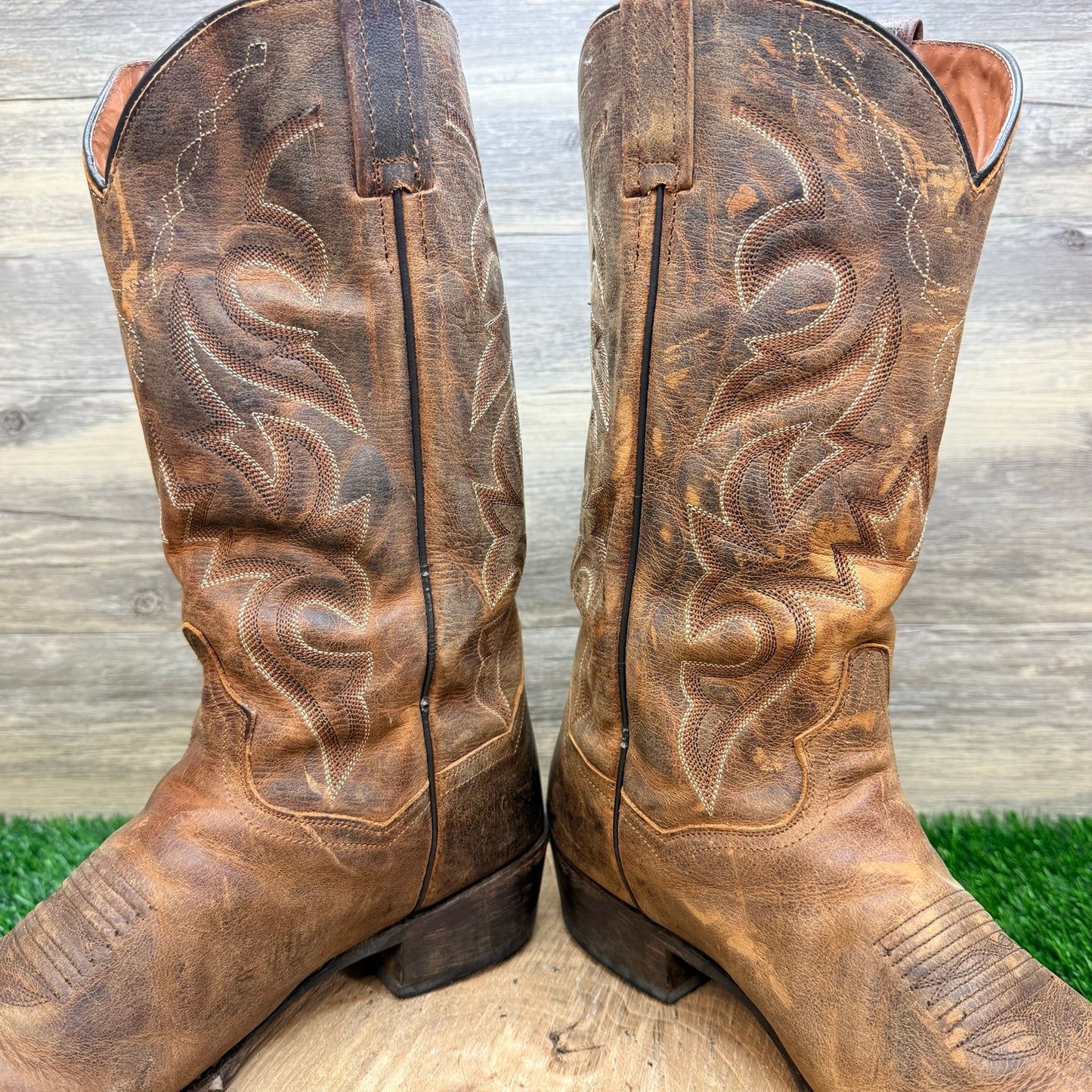 Dan Post Men - Size 10.5D - Brown Renegade Western Cowboy Boots DP2159