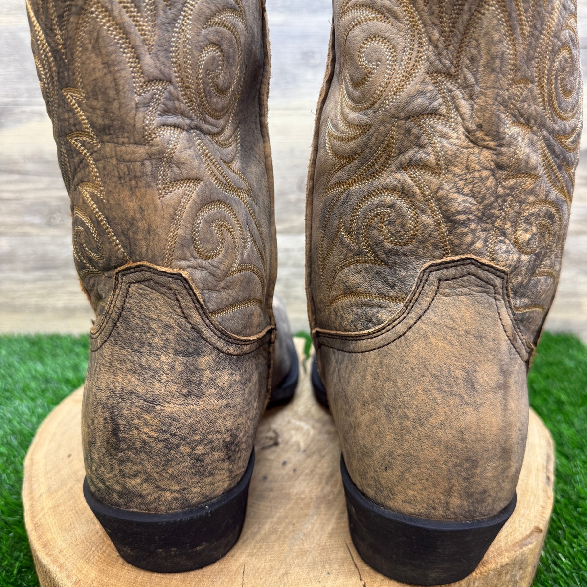 Ariat Men - Size 13D - Distressed Tan Easy Step Western Cowboy Boots 10023167