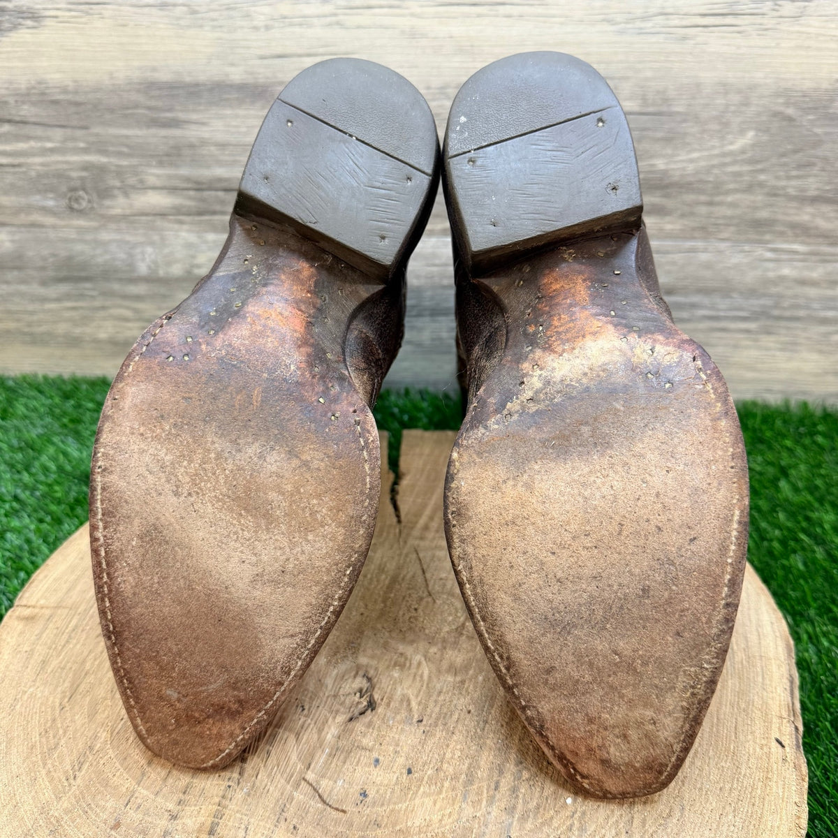 Ariat Women - Size 7.5B - Brown Snip Toe Cowboy Boots 10014090