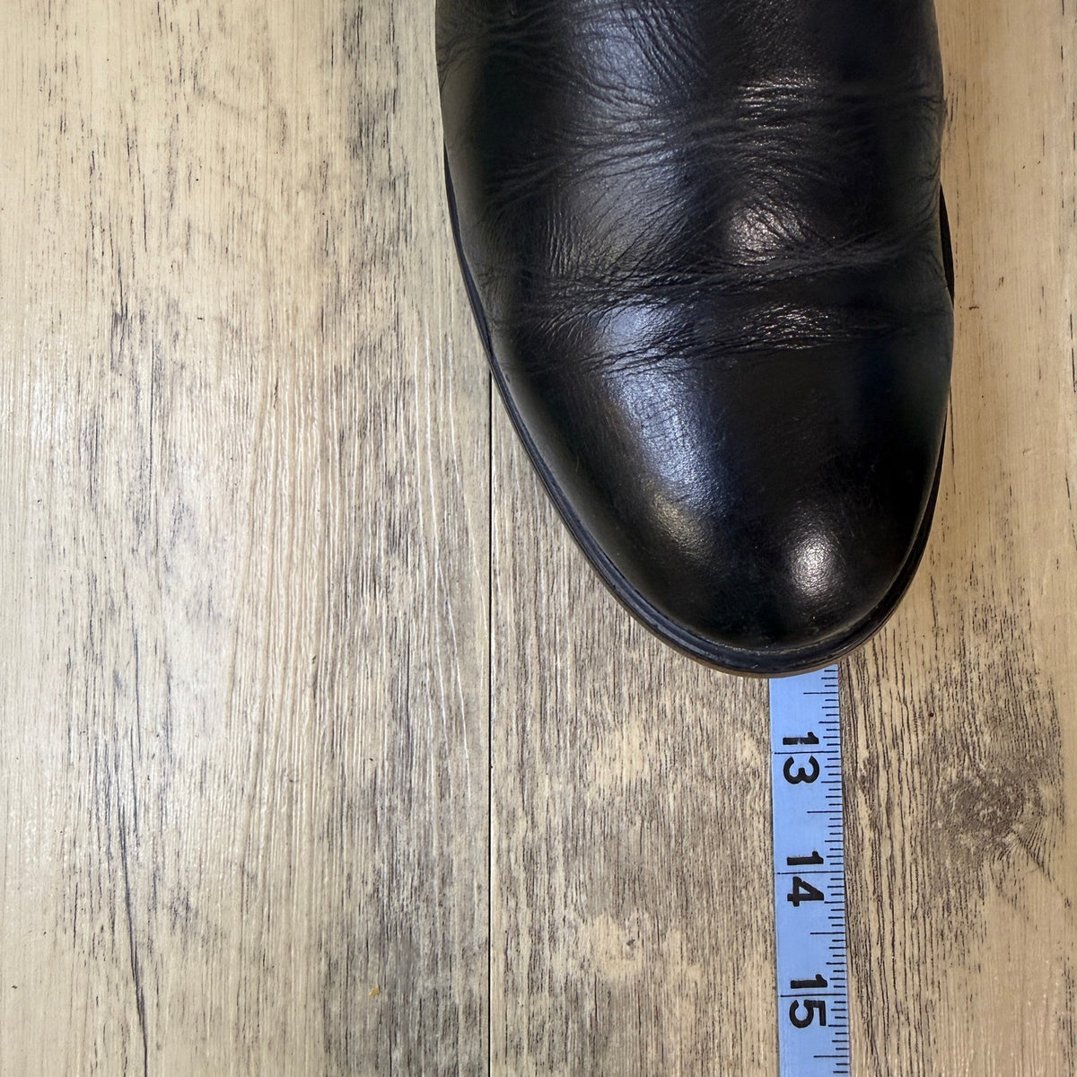 Unknown Men - Size 10.5D - Vintage Black Roper Western Cowboy Boots Style 7902