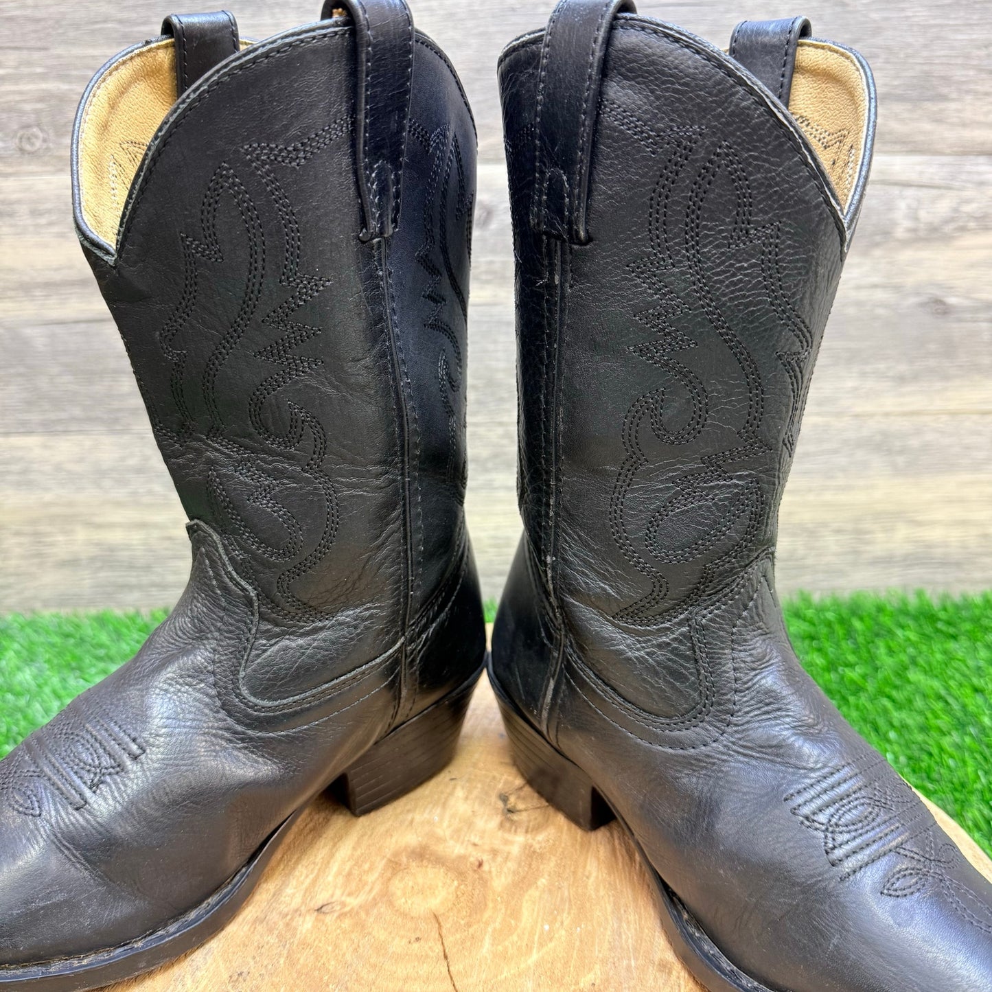 Smoky Mountain Youth - Size 2D - Black Cowboy Boots 3032C