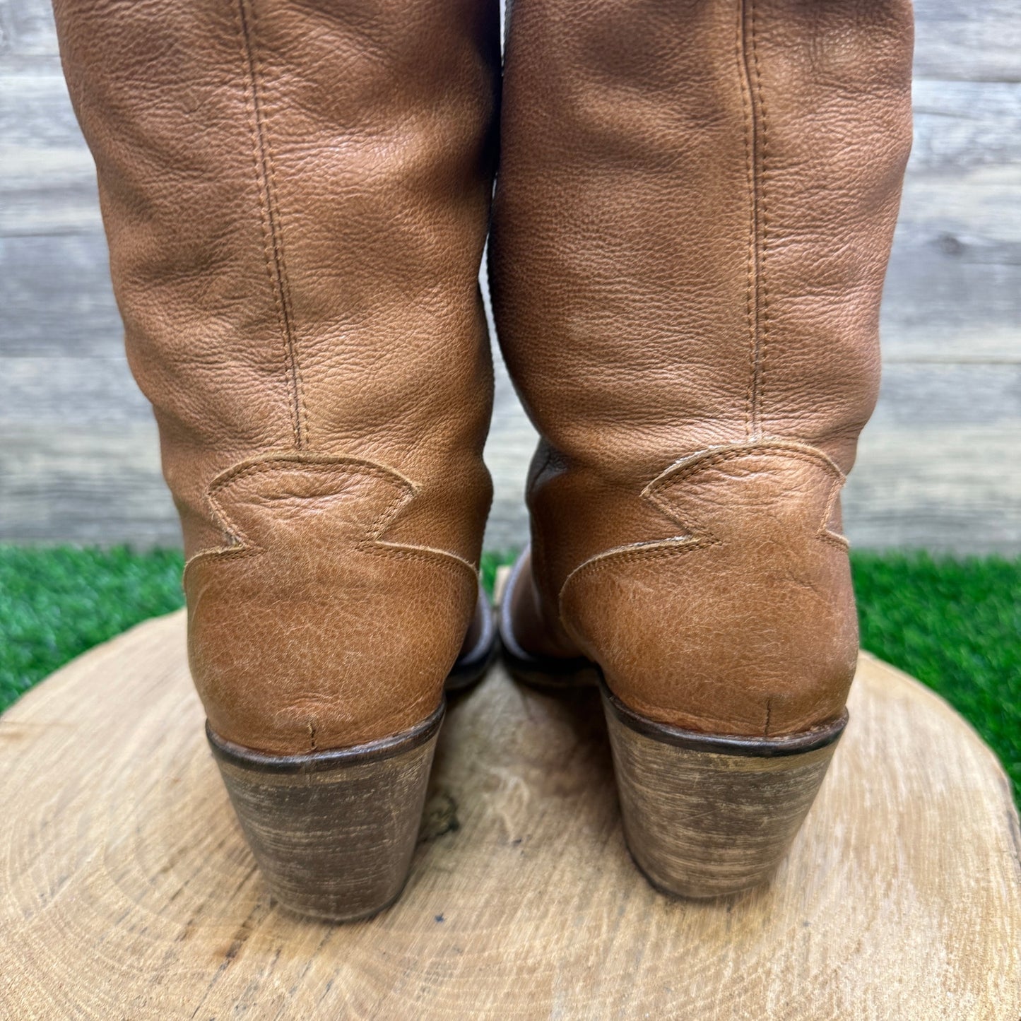 Steve Madden Women - Size 6 - Tan Slouch Boots