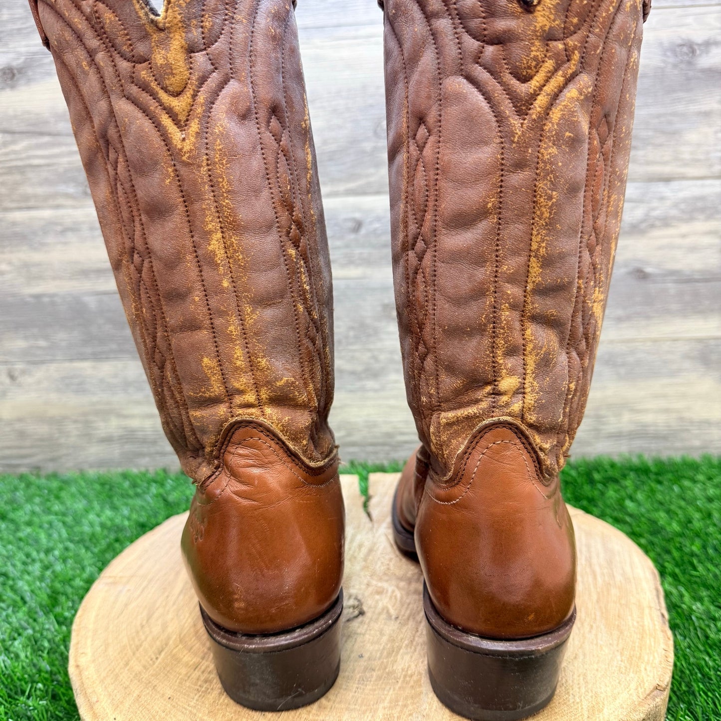 Acme Men - Size 8E - Brown Dingo Cowboy Boots 71001 5945