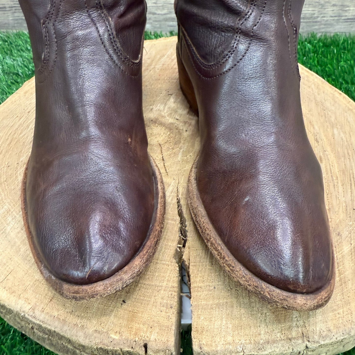 Frye Women - Size 6B - Dark Brown Soft Slouch Boots Style 77687