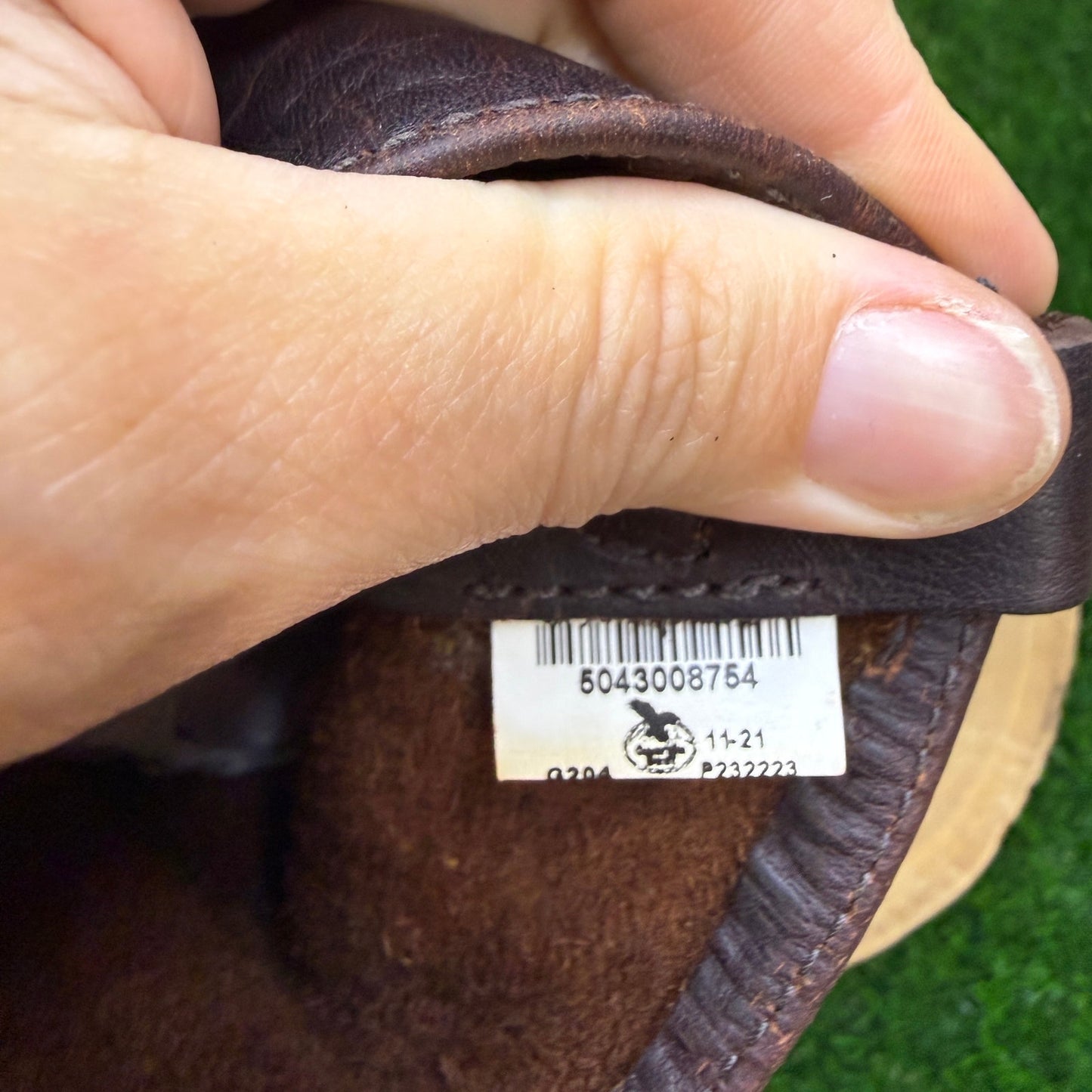 Georgia Giant Youth - Size 13 - Dark Brown Boots