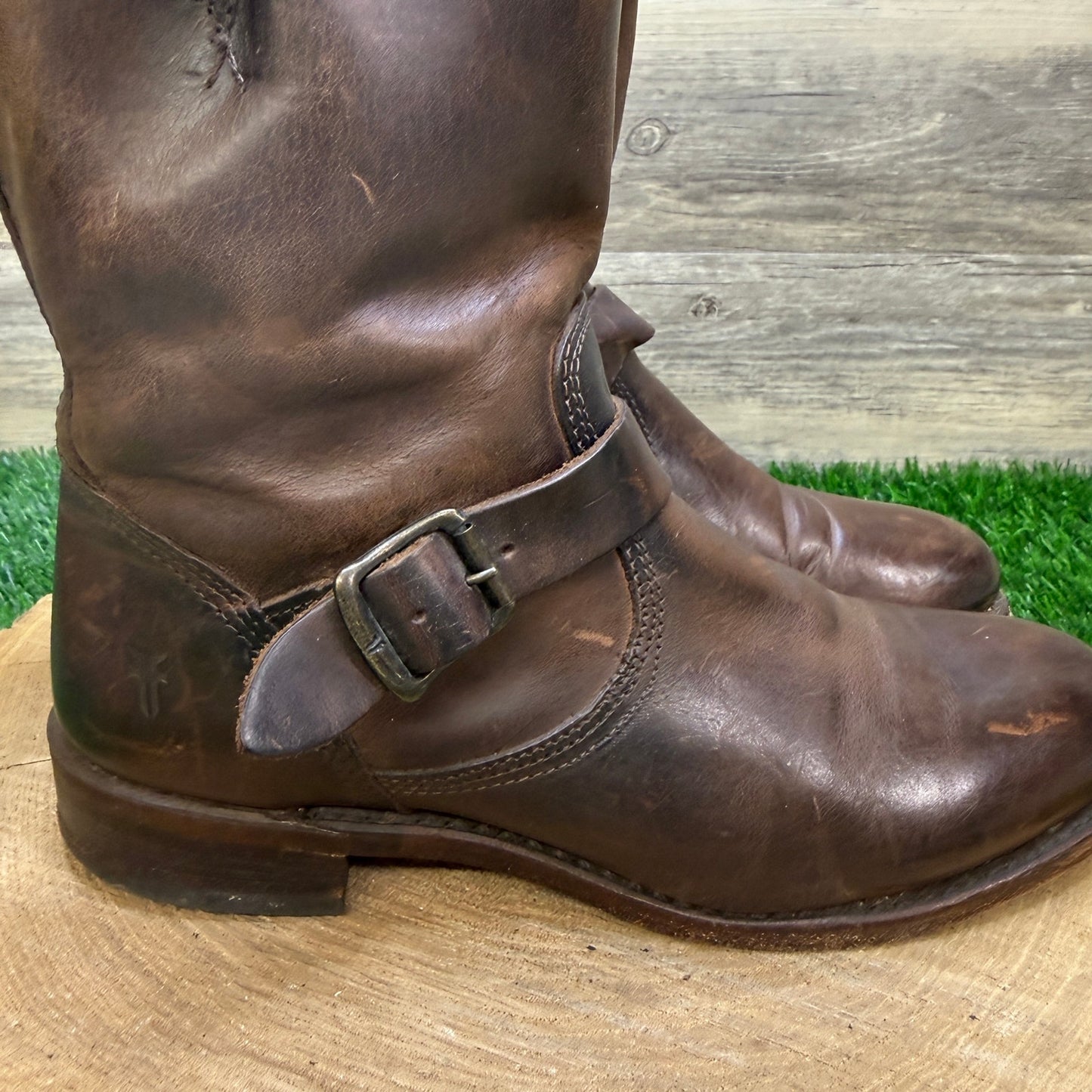 Frye Women - Size 7.5M - Brown 150th Anniversary Ankle Boots Style 869008