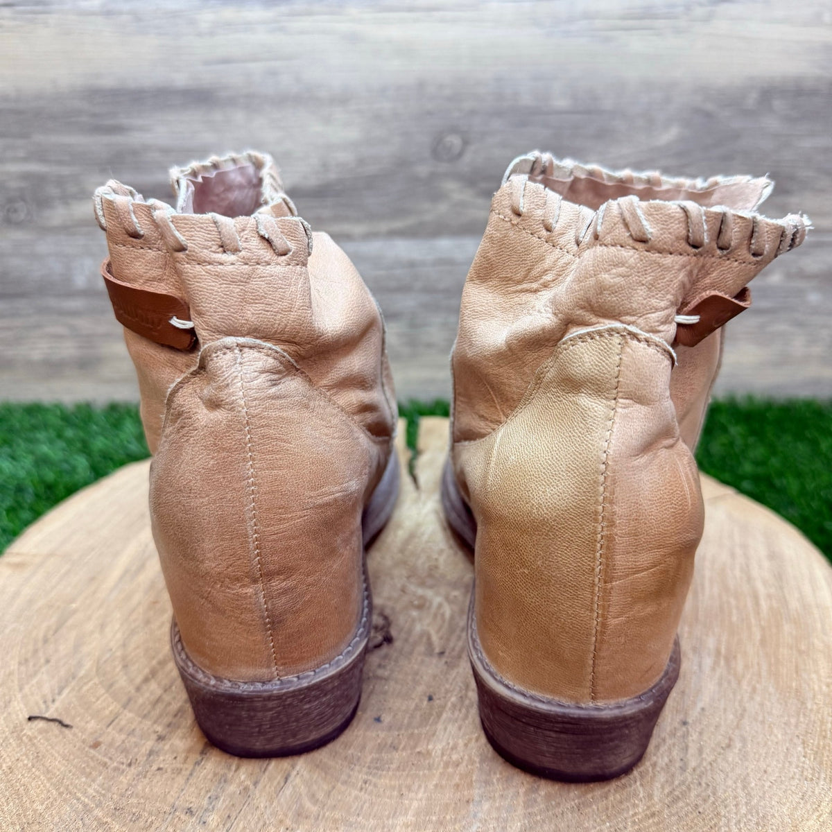 Cool Way Women - Size 7.5 - Sand Ankle Boots
