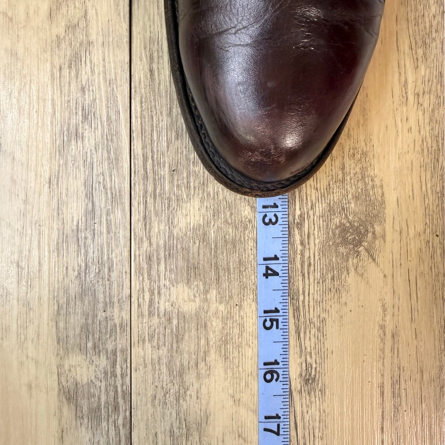 Lucchese 2000 Men - Size 11.5D - Black Cherry Cowboy Boots T00836