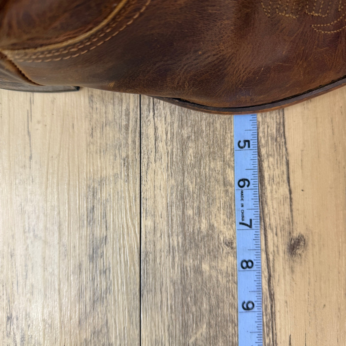 Durango Men - Size 10.5EE - Brown Slouch Toe Plate Western Cowboy Boots 1297